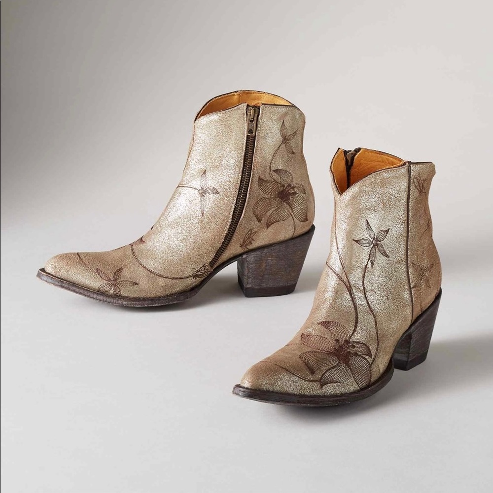 OLD GRINGO | Flor Loca 6” Flora Leather Ankle Boot